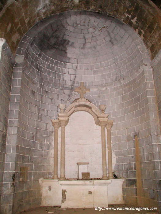 CABECERA ANTES DE LA RESTAURACIÓN